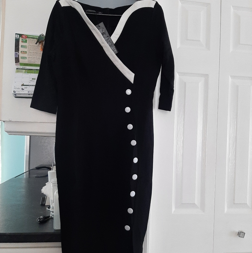 Brand new slightly off the shoulder dress.